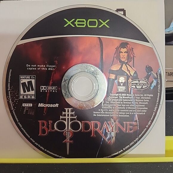 Bloodrayne 2 - Microsoft Xbox Pristine Tested Authentic - Picture 1 of 1
